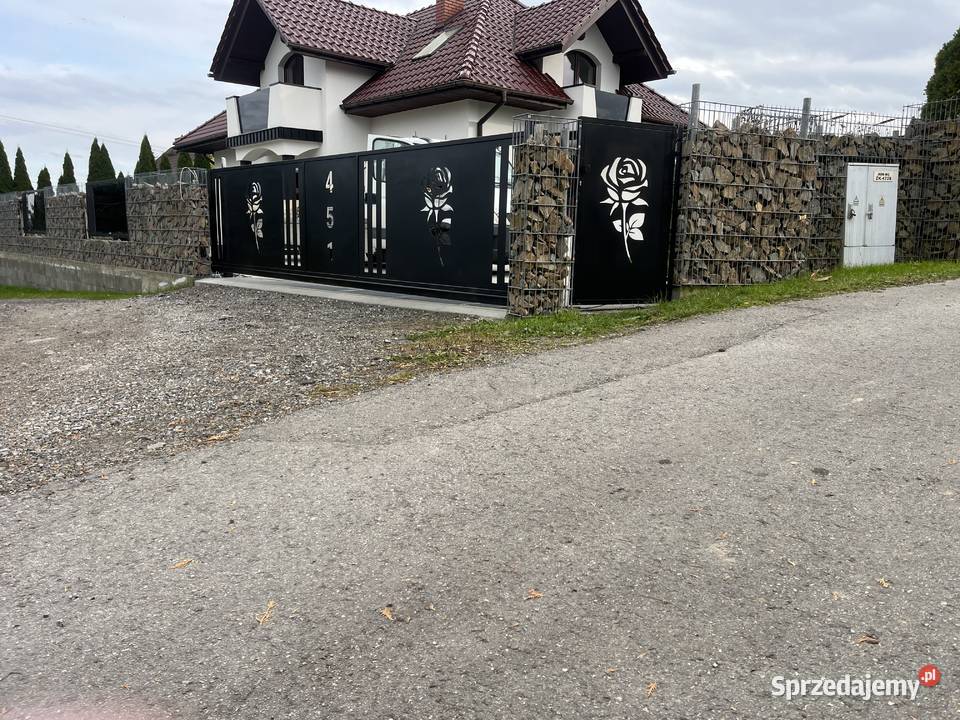Brama grzebieniowa ogrodzenie Usługi Limanowa