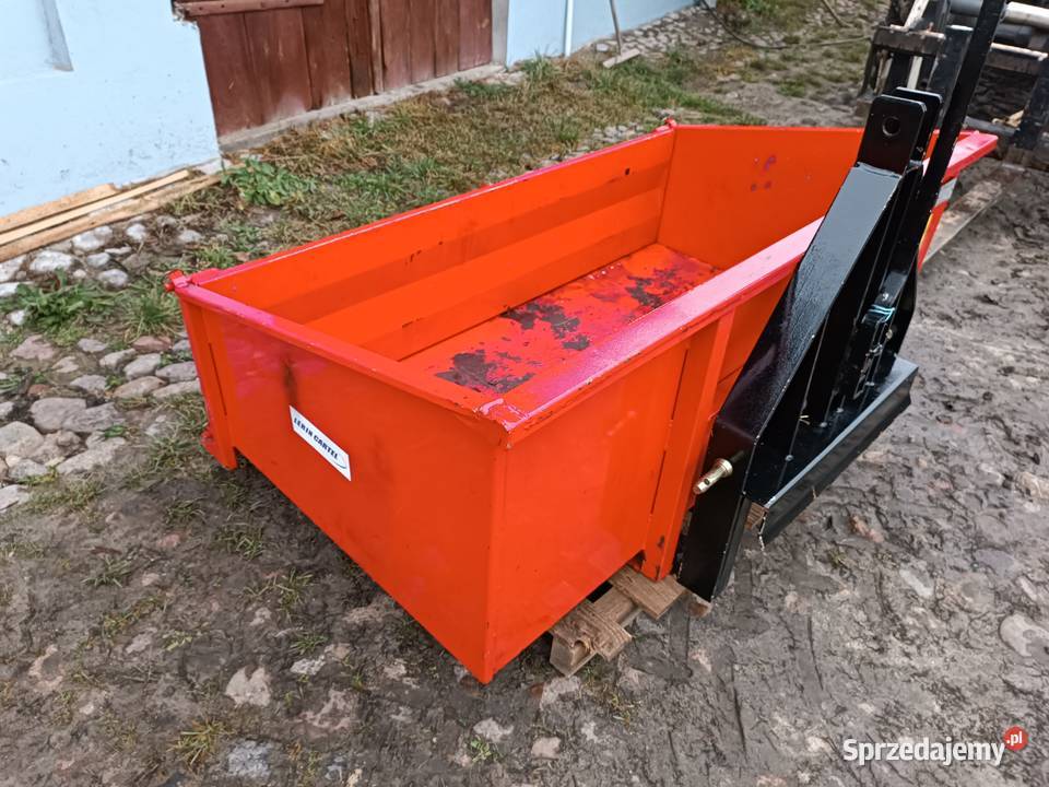 Skrzynia transportowa do ciągnika z wywrotem Żelechów