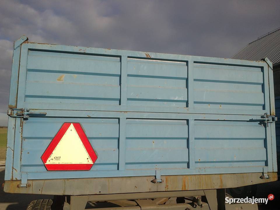 Przyczepa AUTOSAN D 45 wywrotka nieuszkodzony wielkopolskie Koźmin Wielkopolski sprzedam