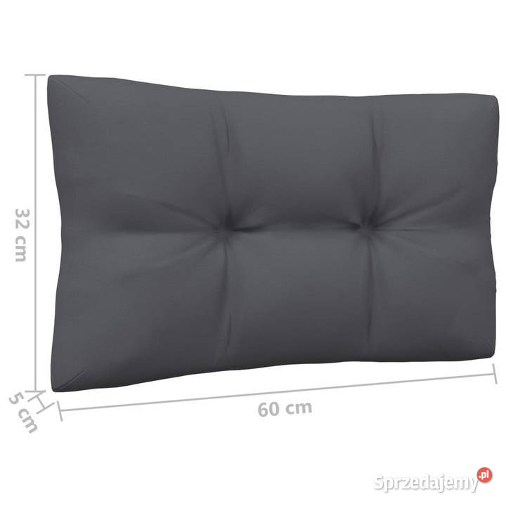 2osobowa sofa ogrodowa z antracytowymi Warszawa