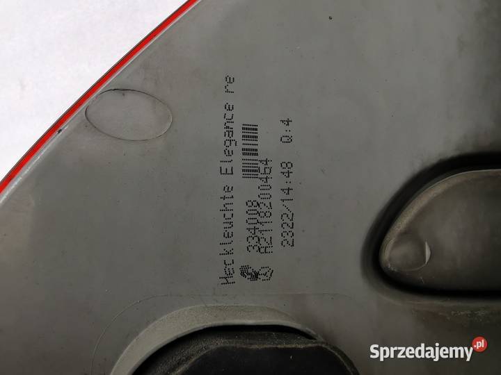 Lampa Prawy Tył Tylna Prawa Mercedes E Klasa lampy tylne mazowieckie Wyszków