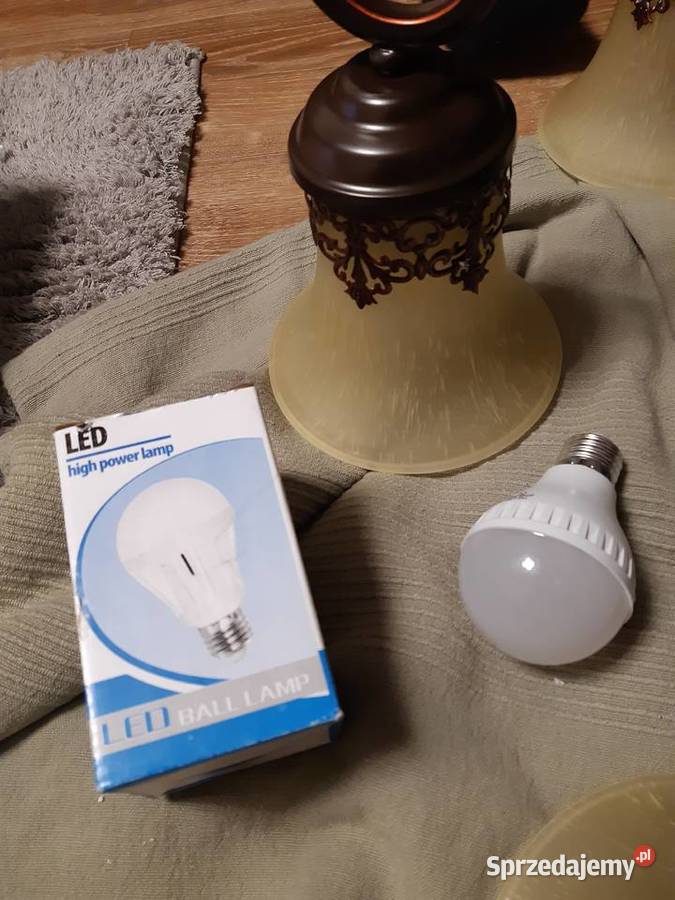 Nowa Lampa Żyrandol Vintage Retro 67x55 60 W LED mazowieckie Warszawa