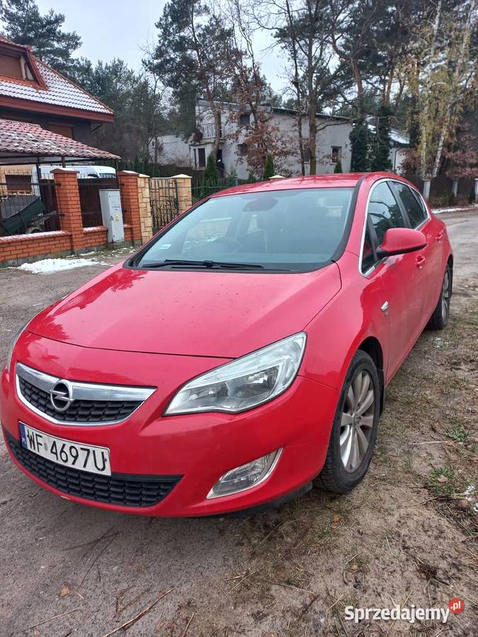 Opel Astra J 17 CDTI 125 Cosmo 2011 6 biegów mazowieckie Warszawa