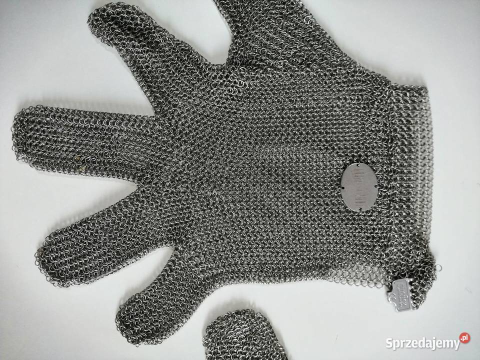 Metalowe rękawice masarskie 3 S M L