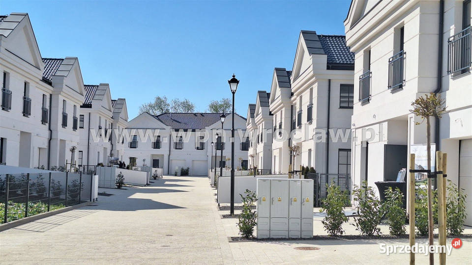 sprzedaży domu bliźniaka 160m2 Kąty Wrocławskie dolnośląskie