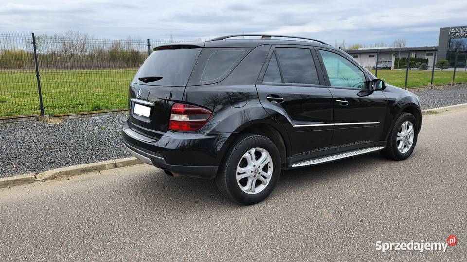 Piękny Mercedes ML 320CDi 244 2006r Automat reflektory ksenonowe łódzkie