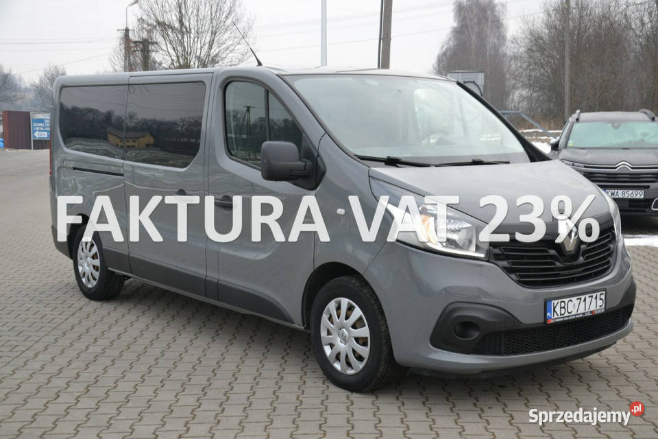 Renault Trafic long 9cio osobowy nawiewy tył 16 Kęty sprzedam