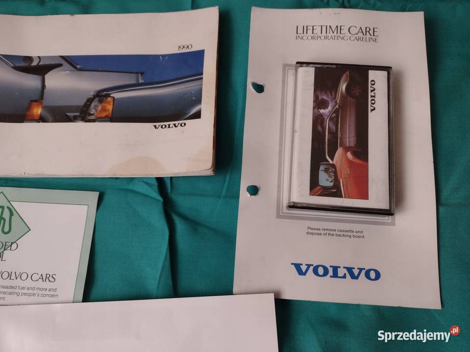 VOLVO 340 360 Instrukcja Obsługi książka Etui