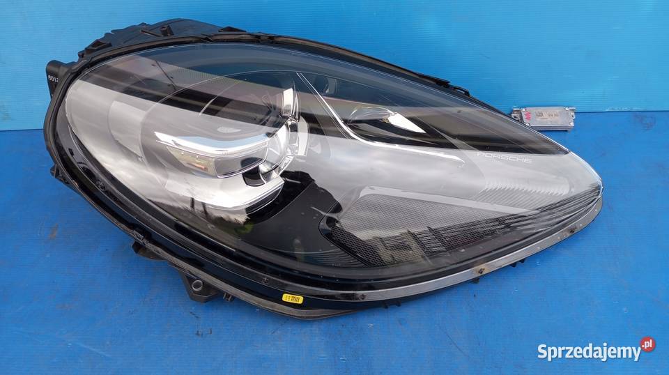7PP941597BA LAMPA PRAWY PRZÓD EU PORSCHE MACAN Lampy przednie Nowy Tomyśl