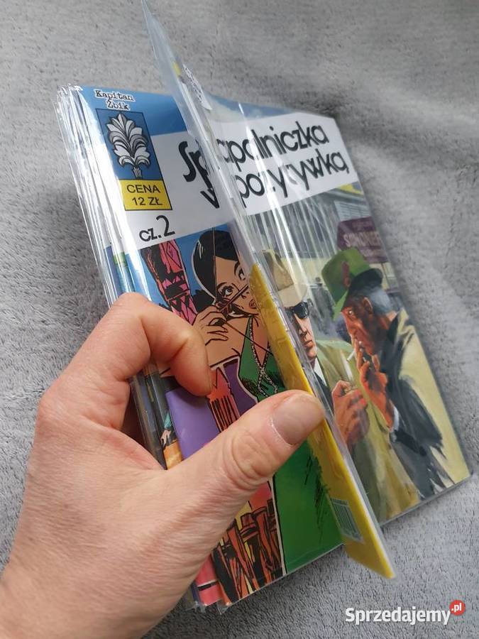 Kapitan Żbik zestaw 5 komiksów kompletna
