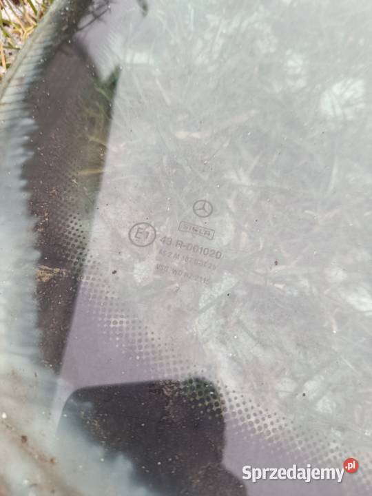 Szyba tył tylna w124 c124 Mercedes 124 coupe osobowe Radecznica sprzedam