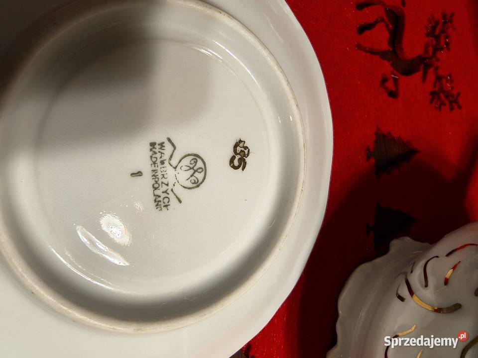 Piękny serwis kawowy IZYDA z Zakładów Porcelany Porcelana i szkło Zaborów