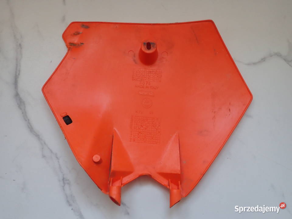 Plastron Orange Pole Startowe KTM SX 125 200 SXF Plastiki lubuskie Strzelce Krajeńskie