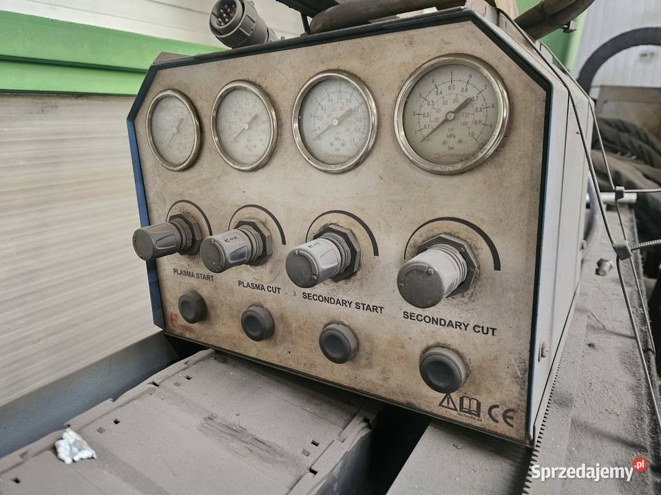 Ploter wypalarka plazmowotlenowa MetalTechnika Produkcja łódzkie Trębaczew sprzedam