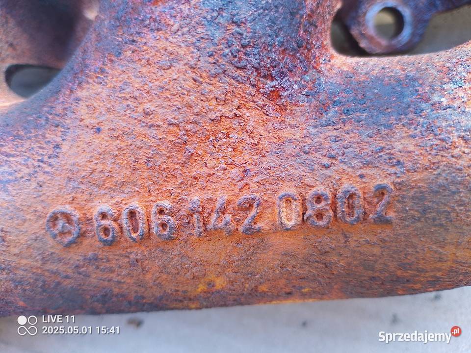 Mercedes om 6061421002 6061420802 kolektor Pozostałe Kocmyrzów sprzedam