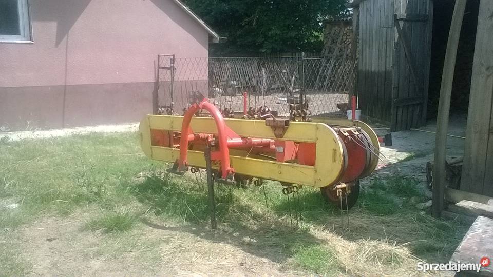 Przetrząsaczo zgrabiarka pasowa taśmówka sprzedam