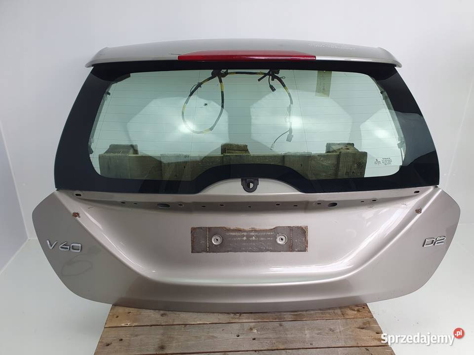 TYLNA KLAPA Volvo V60 I KOMBI 20102018 tylnia Chełm