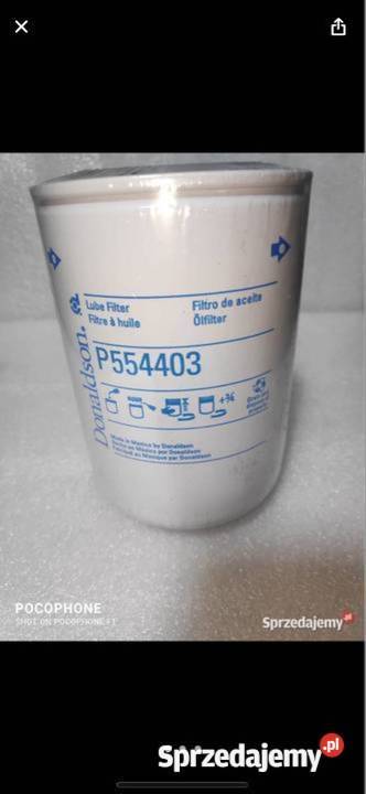 Filtr Oleju P 554403 firmy Donaldson Filtry oleju Gliwice
