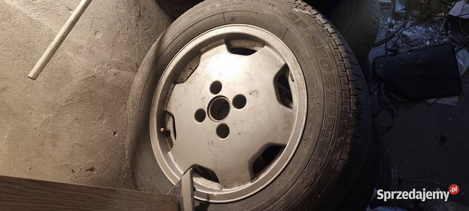 Koło zapasowe aluminiowe alufelga audi 80 90 Pelplin