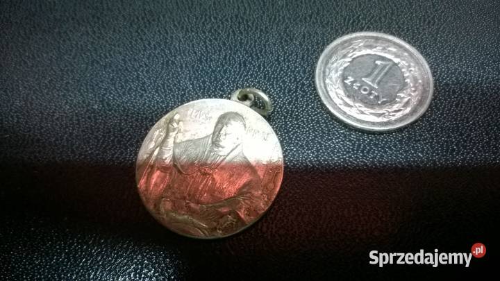 MEDALIK Watykan Pius XI medalik 1925r Warszawa