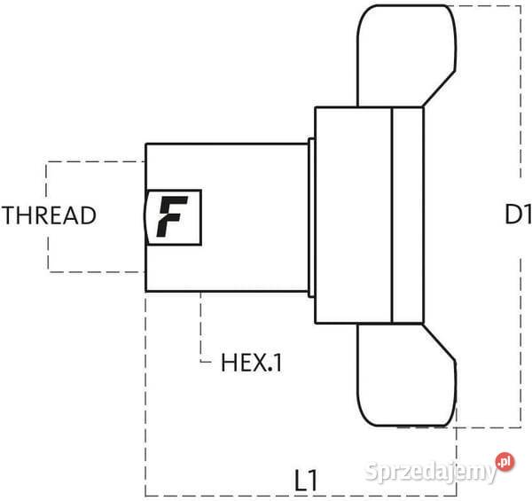 Szybkozłącze wtyczka CVE1GASM Kamionna sprzedam