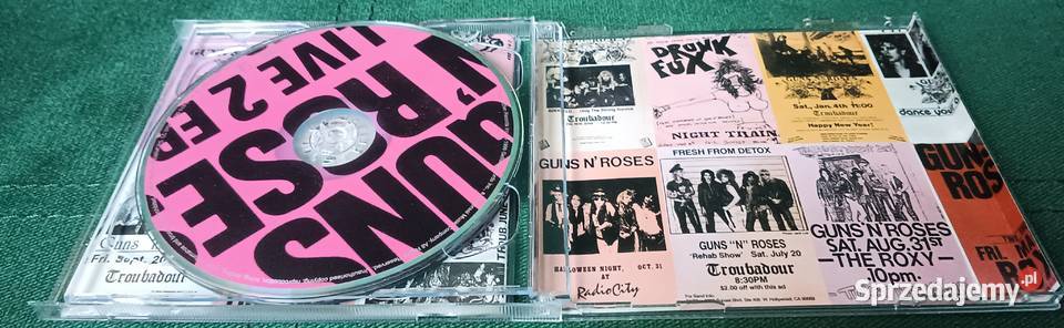 Guns N Roses GNR Live era 8793 1999 2CD małopolskie Zbylitowska Góra