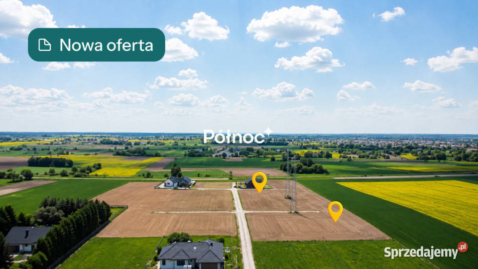 2 działki budowlane Lublin H i M Sachsów Sprzedaż