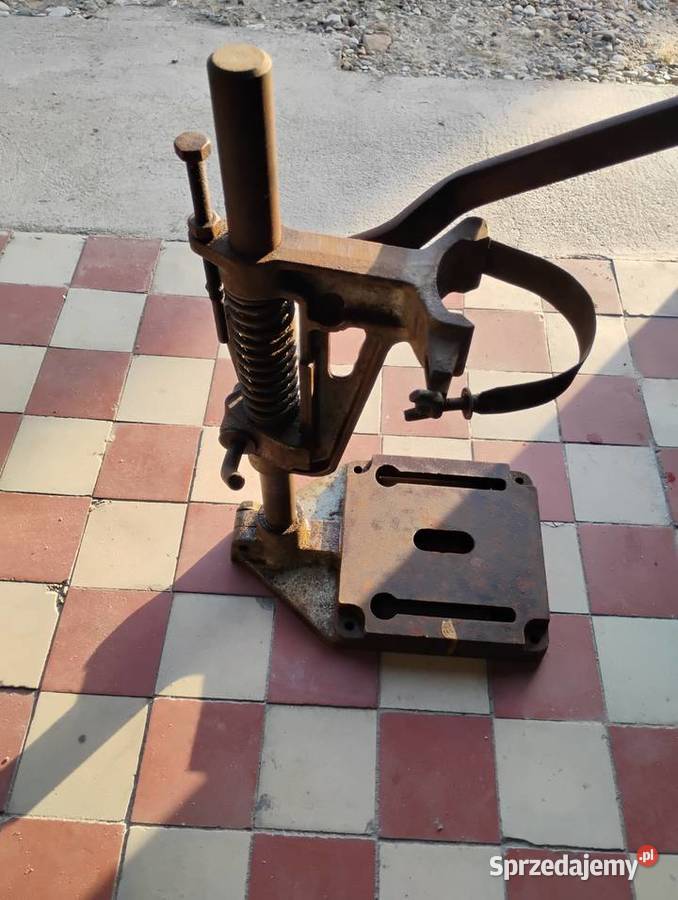 Stojak statyw wiertarki Prl Celma itp Pozostałe Przyłęki