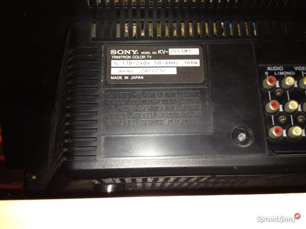 Telewizor kineskopowy SONY Model KV2553MT TRINTR Kineskopowy Rzeszów sprzedam