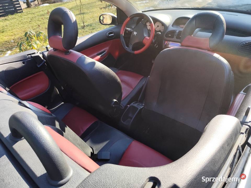 Koplet siedzeń i boczków peugeot 206 CC Krosno Odrzańskie