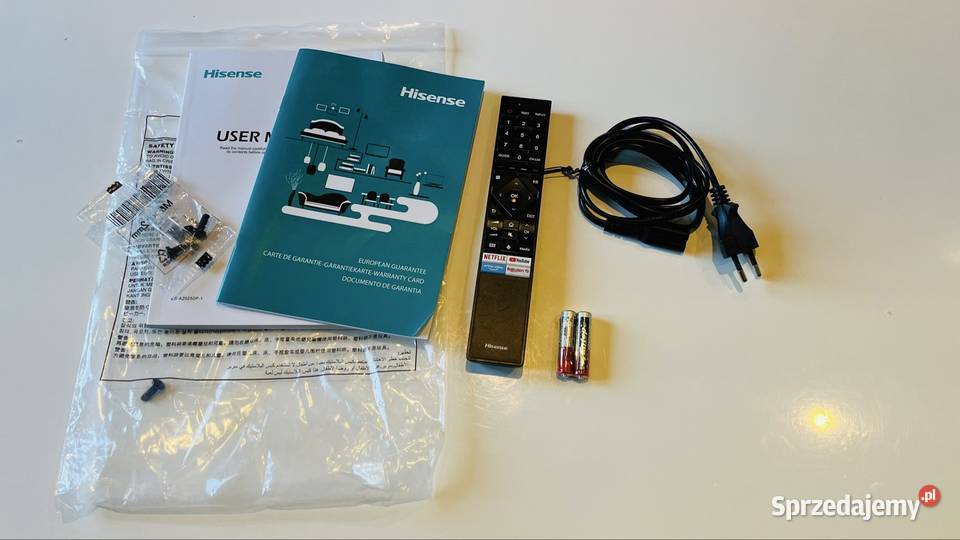 NOWY TV 50 QLED HISENSE wielkopolskie Osuchów sprzedam
