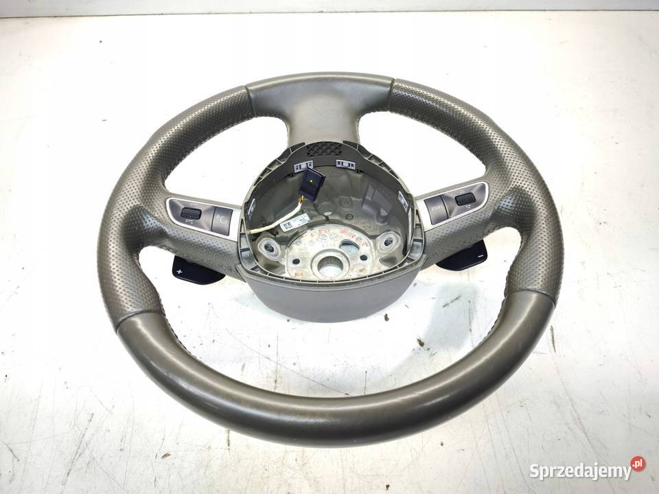 KIEROWNICA SKÓRA MULTIFUNKCJA AUDI A4 B8 A5 8T