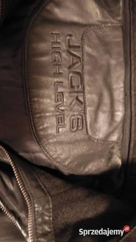 Kurtka skórzana czarna Jacks High Level Opole sprzedam
