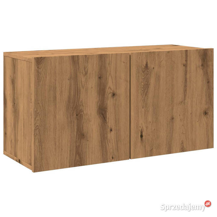 Ścienna szafka TV dąb artisian 80x30x41 WM857668