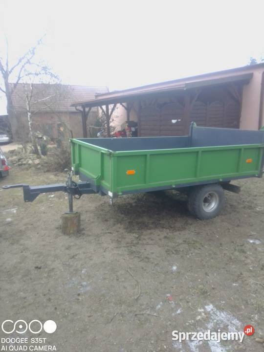 Przyczepa wywrotka zarejstrowana Chwalim