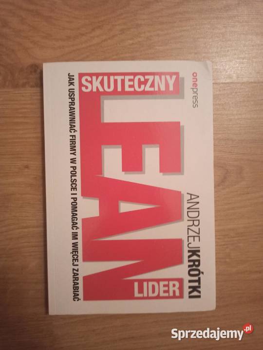 Skuteczny lider lean Andrzej Krótki Szczecin