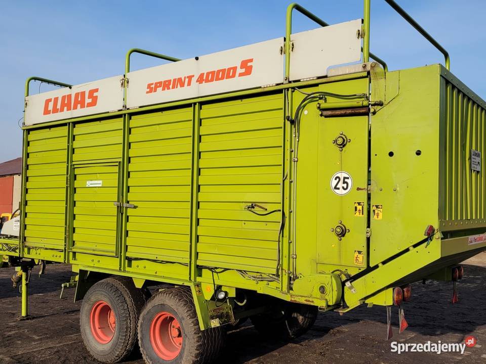 Przyczepa Claas Sprint 4000 S Mińsk Mazowiecki
