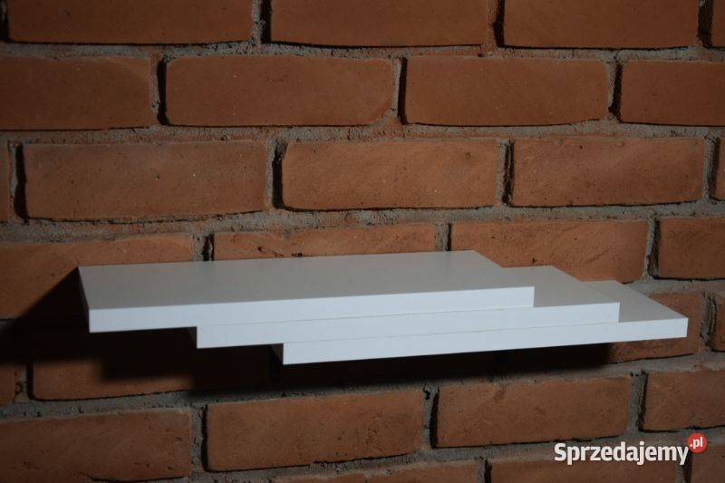 półka wisząca 55 popiel 3 komplet niewidoczne Gorzów Wielkopolski