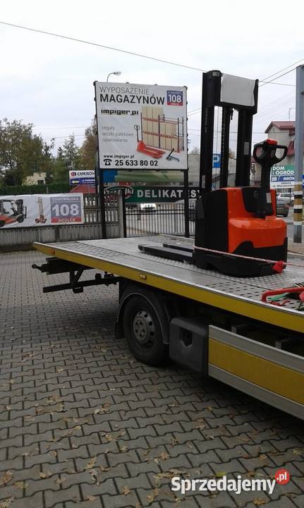Toyota SWE120 12T 29m Wózek podnośnikowy elektryczny Wózki widłowe