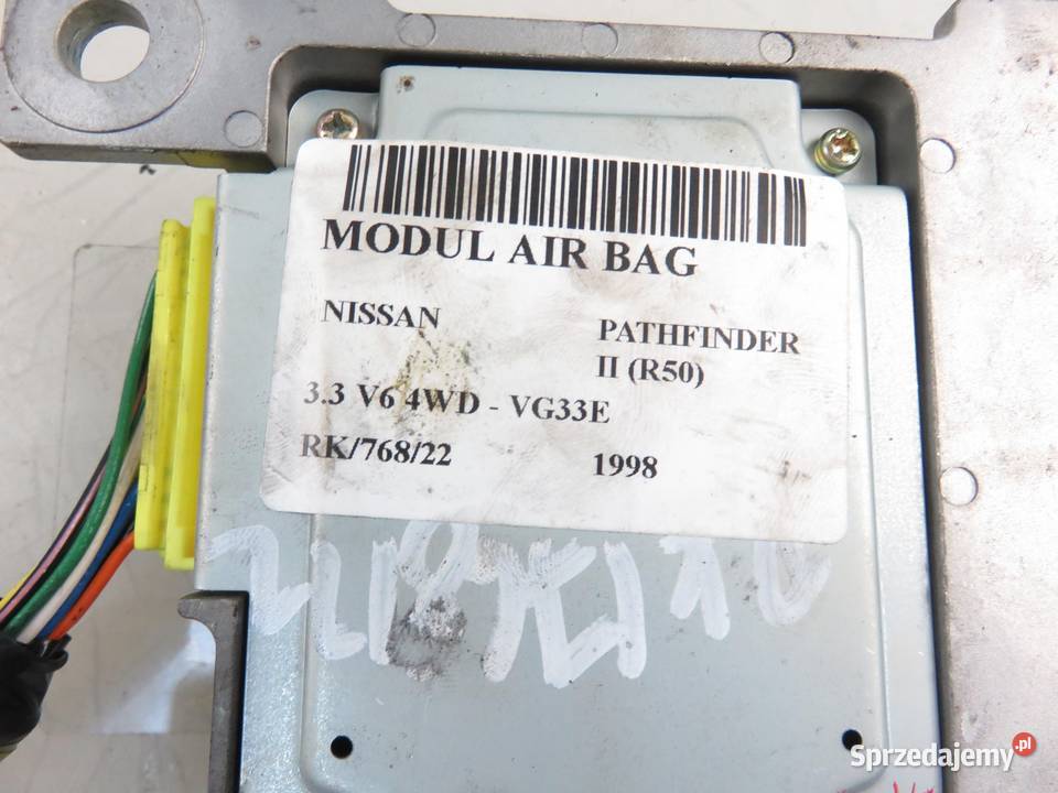 MODUŁ AIRBAG NISSAN PATHFINDER R50 285561W600 osobowe