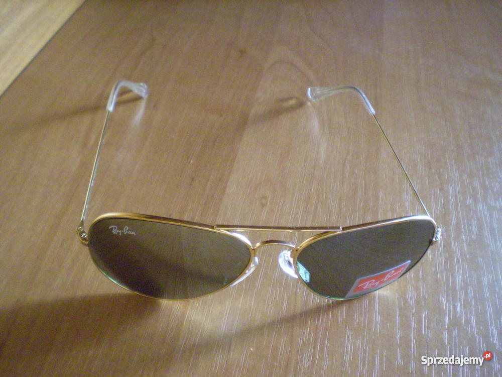 Ray Ban Aviator Silver Mirror 3025 Uniseks świętokrzyskie Kielce