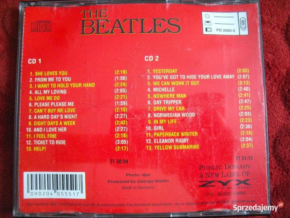The Beatles album 2 CD Siedlce