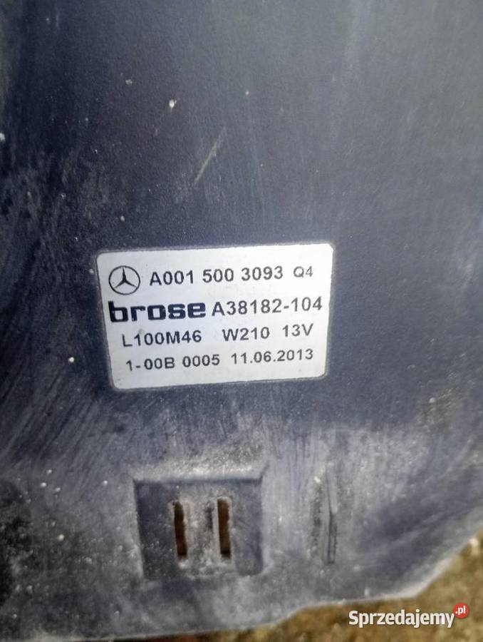 Wentylator chłodnicy Mercedes W 210 Pleszew