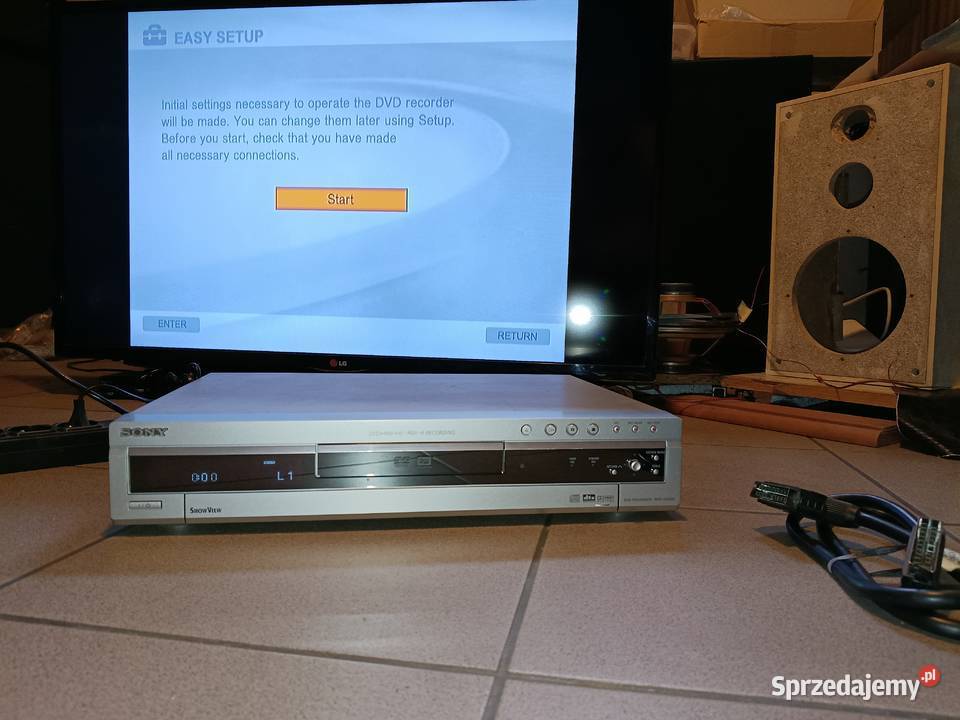 SONY DVD RECORDER RDR GX 300 DVD i Blu-ray mazowieckie Ostrów Mazowiecka