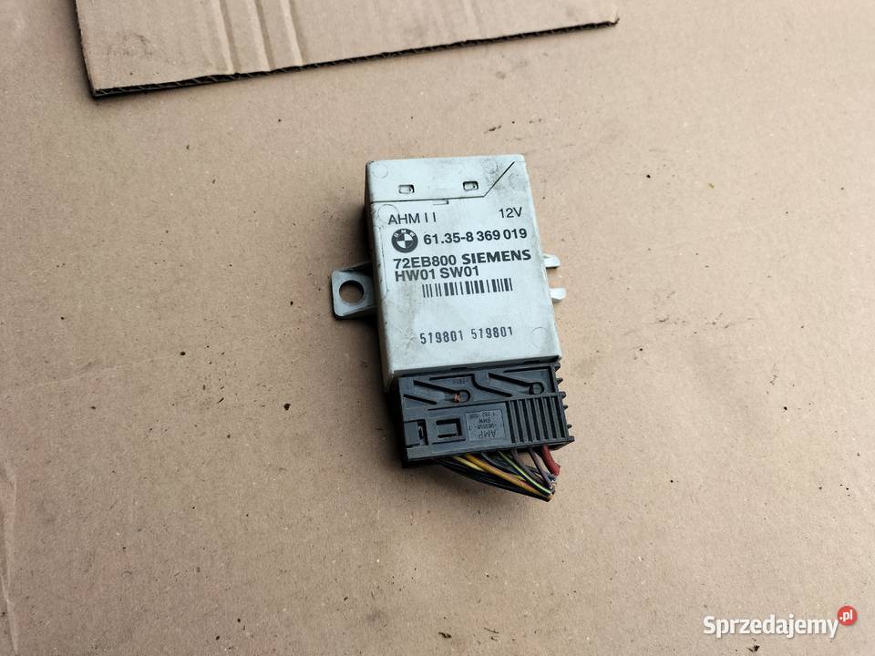 BMW E39 72EB800 MODUŁ KOMPUTER STEROWNIK HAKA Kamień-Kolonia