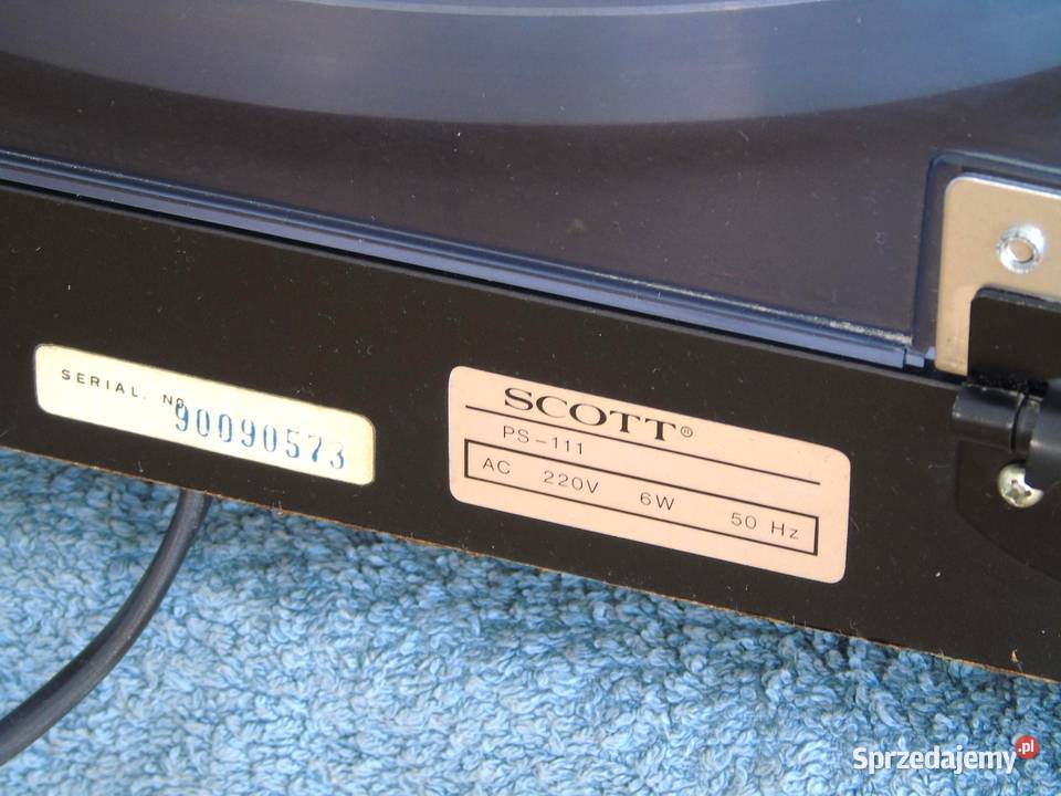 Gramofon SCOTT 111 igła ładny i sprawny DOSTAWA