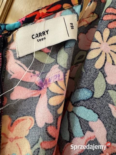 Sukienka w kwiaty SM Carry w kwiaty na Kwiatki Częstochowa