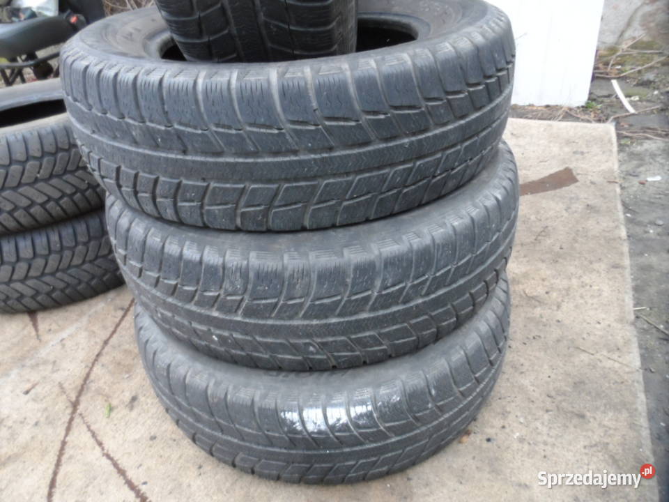 opony 15 MICHELIN 19565R15 ALPIN 7mm MS 4 sprzedam