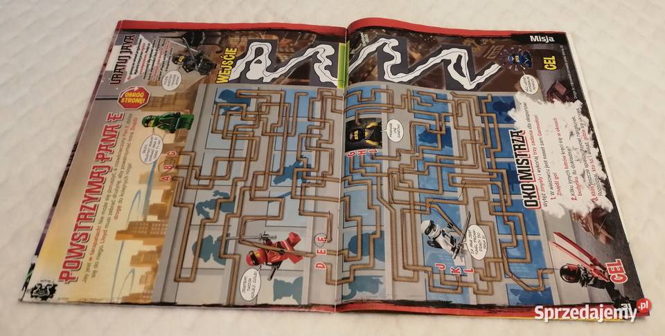 Lego Ninjago 62018 38 Książeczki dzieci czaso Czeladź