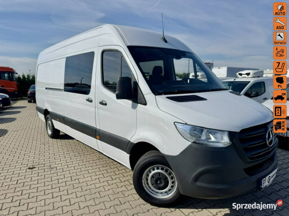 Mercedes Sprinter SALON 317 170 DOKA 7 OSÓB Leszno